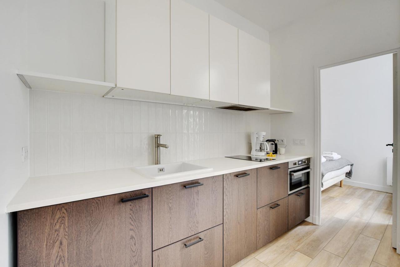 Chic Apartment -2Br-6P- Oberkampf-Republique Париж Экстерьер фото